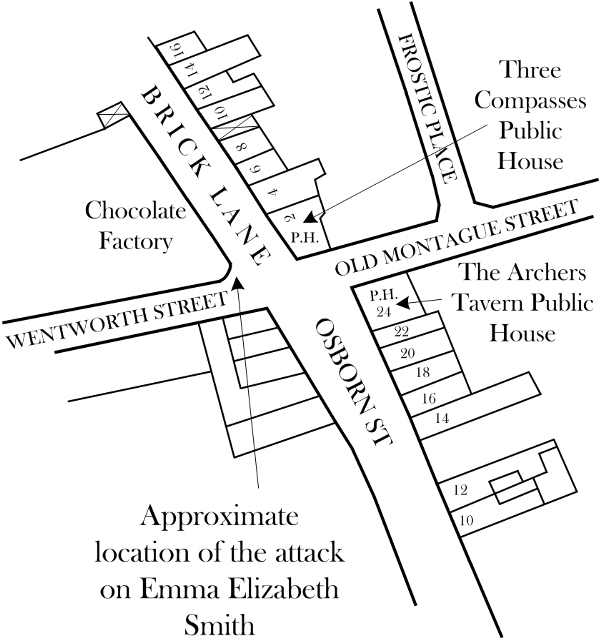 Emma Smith - Wentworth Street - Brick Lane Junction